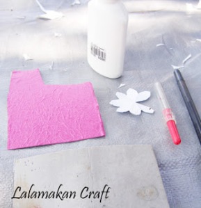 Cara Membuat Bunga Sakura Dari Kertas Bekas iriyantioctavia